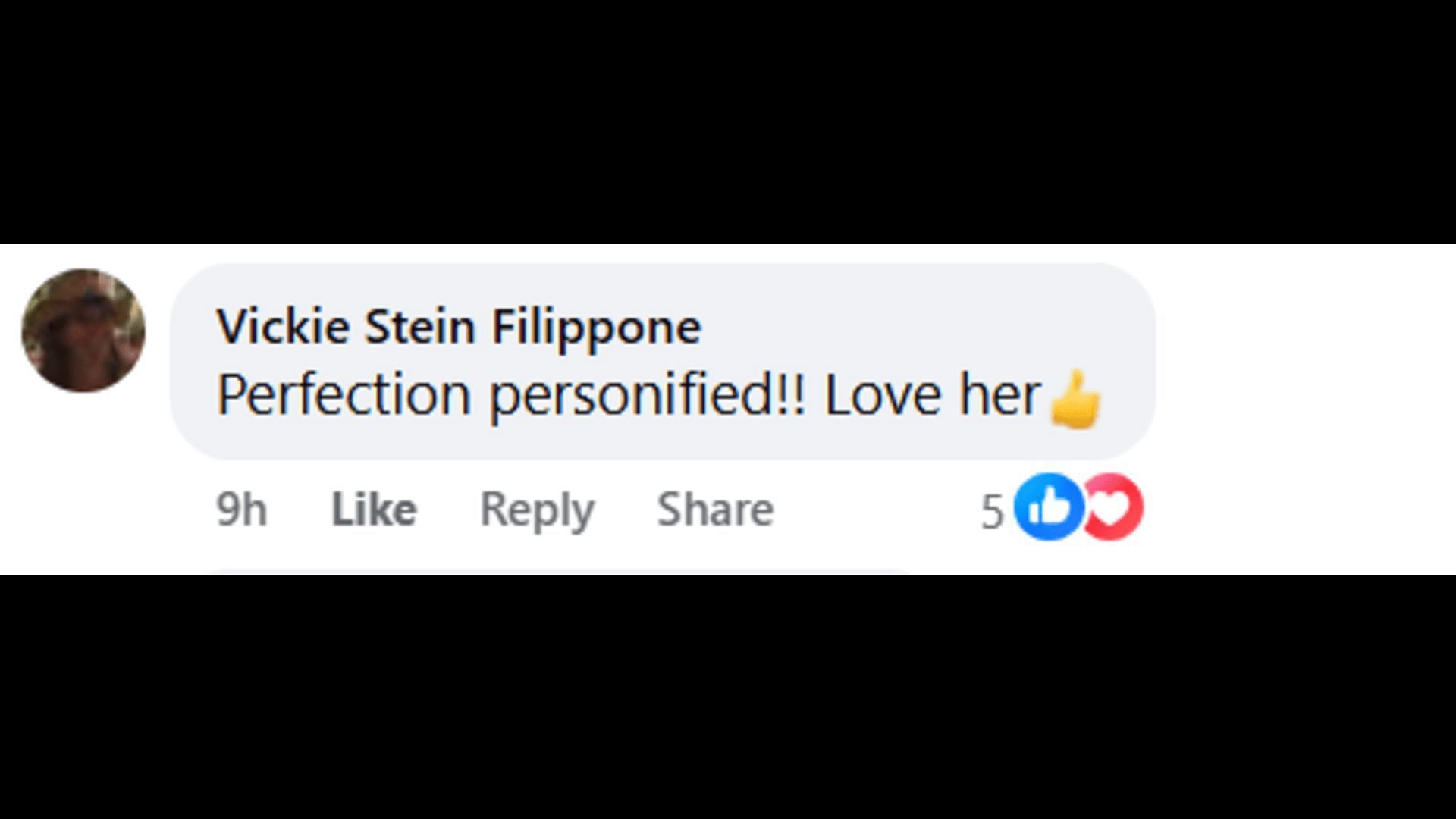 A post made by a fan, praising Carly's character (Image via Facebook/General Hospital Fans - Official)